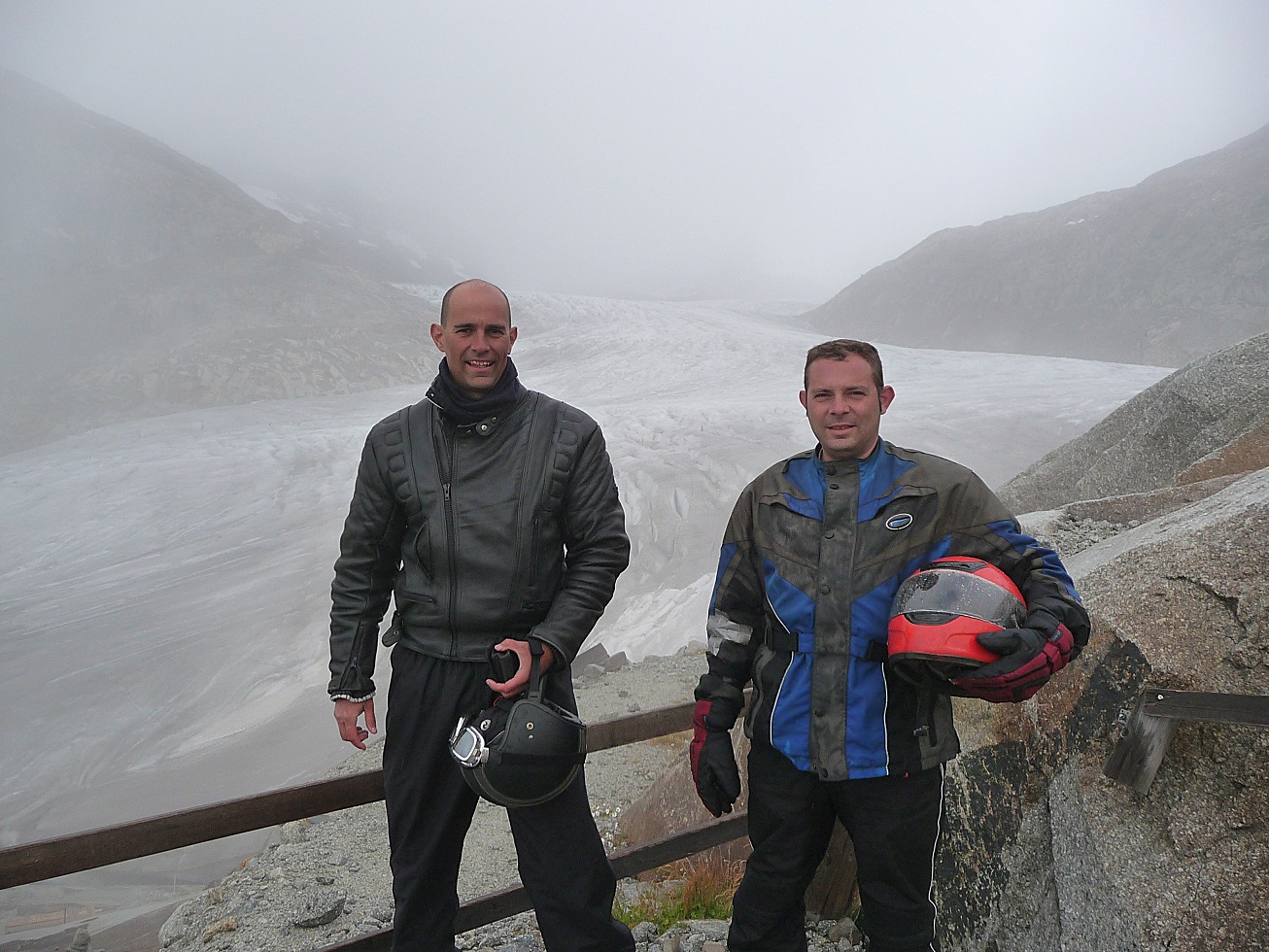 Furkapass, glaciar del Rhone