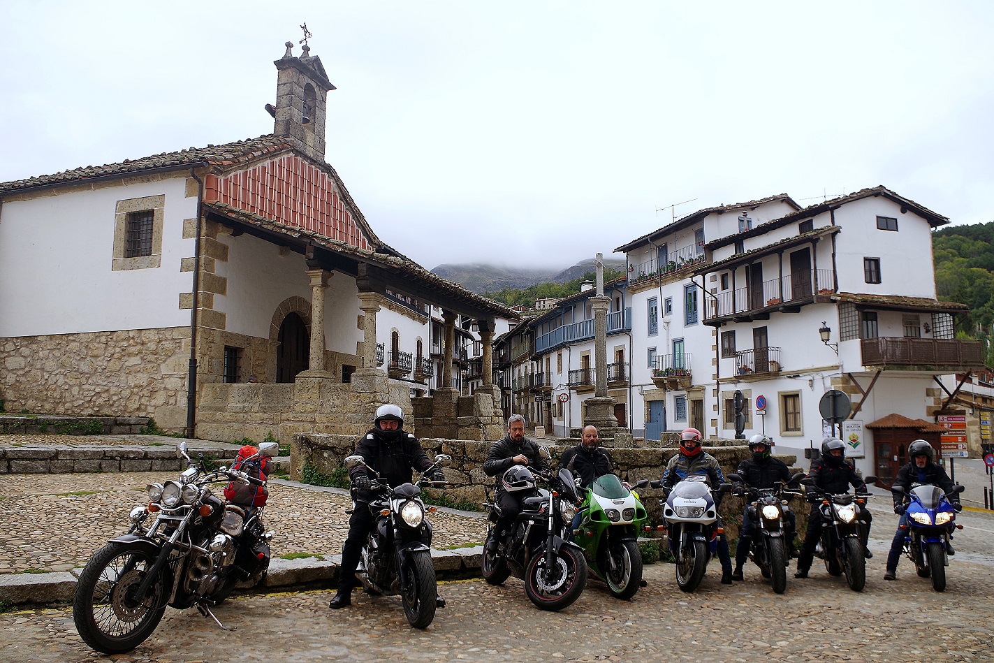 ruta motera por la sierra de Francia